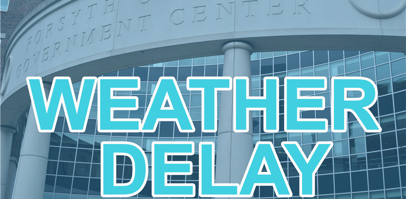 Forsyth County offices will open at noon on Jan. 18